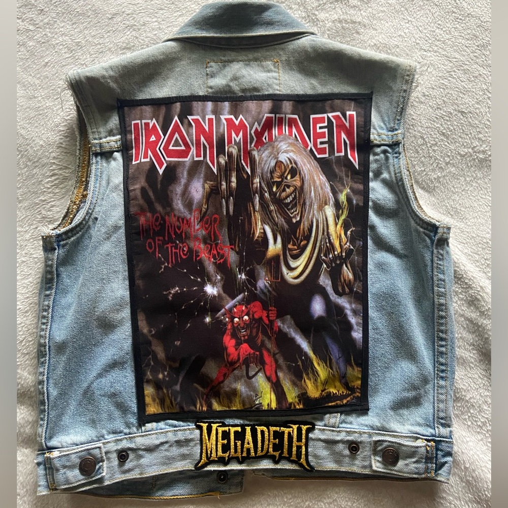 Iron Maiden/ Megadeth Battle Vest